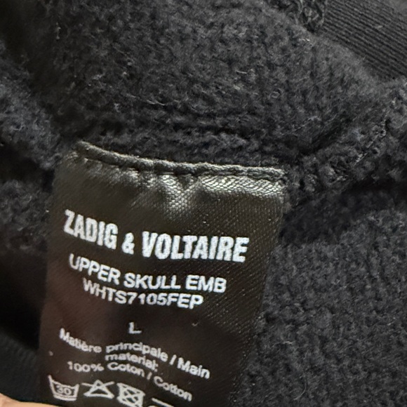 Zadig & Voltaire Upper Skull Crewneck Sweatshirt - Picture 5 of 5
